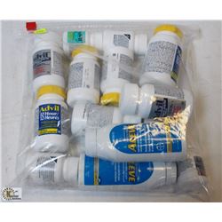 BAG OF ASSORTED PAIN MEDICINES