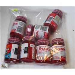 BAG OF ASSORTED TYLENOL