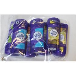 BAG OF ASSORTED SPEED STICK DEODORANT