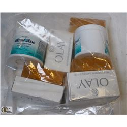 BAG OF OLAY & NEUTROGENA SOAP, AND MOISTURIZER