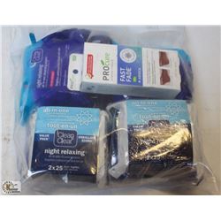 BAG OF CLEAN & CLEAR FACIAL WIPES & MORE