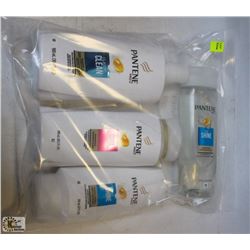 BAG OF ASSORTED PANTENE SHAMPOO & CONDITIONERS