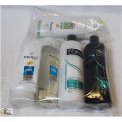 BAG OF ASSORTED TRESEMME & PANTENE SHAMPOO &