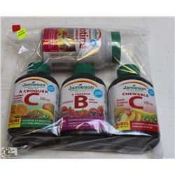 BAG OF ASSORTED JAMIESON CHEWABLE