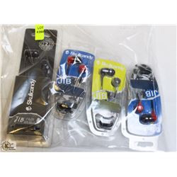 BAG OF SKULLCANDY HEADPHONES