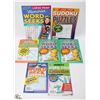 Image 1 : BAG OF ASSORTED ACTIVITY BOOKS