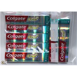 BAG OF 7 COLGATE TOOTHPASTE