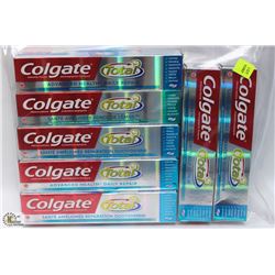 BAG OF 7 COLGATE TOOTHPASTE