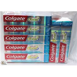 BAG OF 7 COLGATE TOOTHPASTE