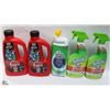 Image 1 : BAG OF 3 FANASTICS CLEANER & 2 DRAINO CLEANER