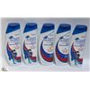 Image 1 : BAG OF 5 ASST HEAD AND SHOULDERS MENS SHAMPOO