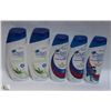 Image 1 : BAG OF 5 ASST HEAD AND SHOULDERS SHAMPOO