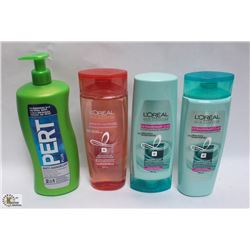 BAG OF ASSORTED SHAMPOOS