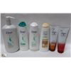 Image 1 : BAG OF ASSORTED DOVE HAIR PRODUCTS