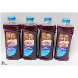 4 BOTTLES OF MR. CLEAN WOOD SURFACE CLEANER