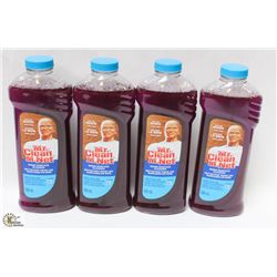 4 BOTTLES OF MR. CLEAN WOOD SURFACE CLEANER