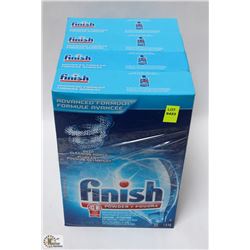 4 BOXES OF FINISH ADVANCE FORMULA POWDER