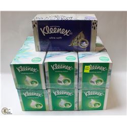 13 BOXES OF KLEENEX SOOTHING LOTION.