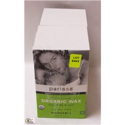 2 BOXES OF PARISSA ORGANIC WAX