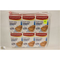 6 BOXES OF BANDAIDS EXTRA WIDE
