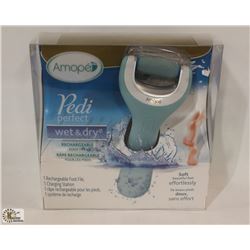 AMPOE PEDI PERFECT WET & DRY RECHARGEABLE FOOT