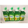 Image 1 : 4 BOTTLES OF GREENWORKS TOILET BOWL CLEANER