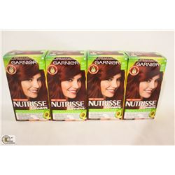 BAG OF ASSORTED GARNIER HAIR DYE