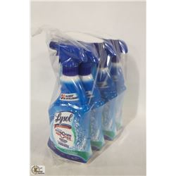 6 BOTTLES OF LYSOL BATHROOM CLEANER