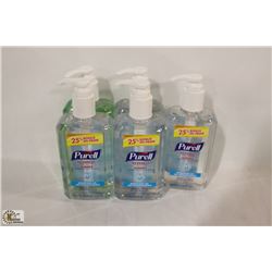 LOT OF ASSORTED PURELL HAND SANITIZER