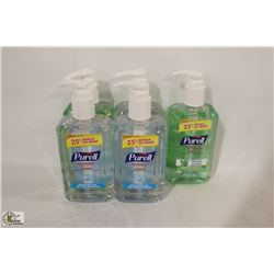 LOT OF ASSORTED PURELL HAND SANITIZER