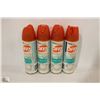 Image 1 : 4 BOTTLES OF OFF INSECT REPELLENT