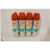 Image 1 : 4 BOTTLES OF OFF INSECT REPELLENT