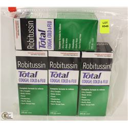BAG OF ASSORTED ROBITUSSIN