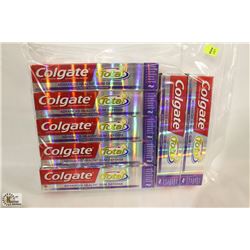 BAG OF 7 COLGATE TOOTHPASTE