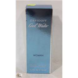 DAVIDOFF COOL WATER FOR WOMEN EAU DE TOILETTE 50ML