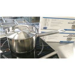 2QT HEAVY DUTY SS SAUCE PAN INDUCTION CAPABLE