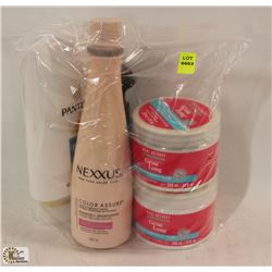 BAG OF ASST SHAMPOO CONDITIONER AND ANTI BREAKAGE