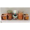 Image 1 : 4 PUMPKIN PIE CANDLES AND AN AIR FRESHENER