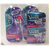 Image 1 : BAG OF GILLETTE VENUS SWIRL RAZORS W/ REPLACEMENT