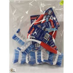 BAG OF 8 VILETA POWER FIBRE BRUSHES