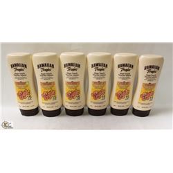 6 BOTTLES OF HAWAIIAN TROPIC SHEER TOUCH 15 SPF