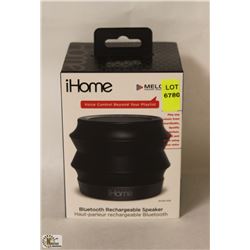 IHOME BLUETOOTH RECHARGEABLE SPEAKER
