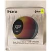 Image 1 : IHOME COLOR CHANGING DUAL ALARM CLOCK AND USB