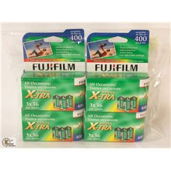 LOT OF FUJIFILM SUPERA X-TRA FILM