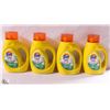 Image 1 : 4 BOTTLES OF TIDE LAUNDRY DETERGENT
