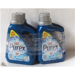4 BOTTLES OF PUREX DETERGENT
