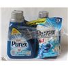 Image 1 : 3 BOTTLES OF PUREX DETERGENT AND A BAG OF PUREX