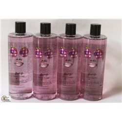 4 BOTTLES OF BEING BY SANCTUARY SPA BUBBLE BATH