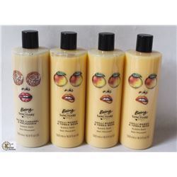 4 BOTTLES OF BEING BY SANCTUARY SPA BUBBLE BATH