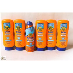 BAG OF BANANA BOAT 30 SPF SUNSCREEN